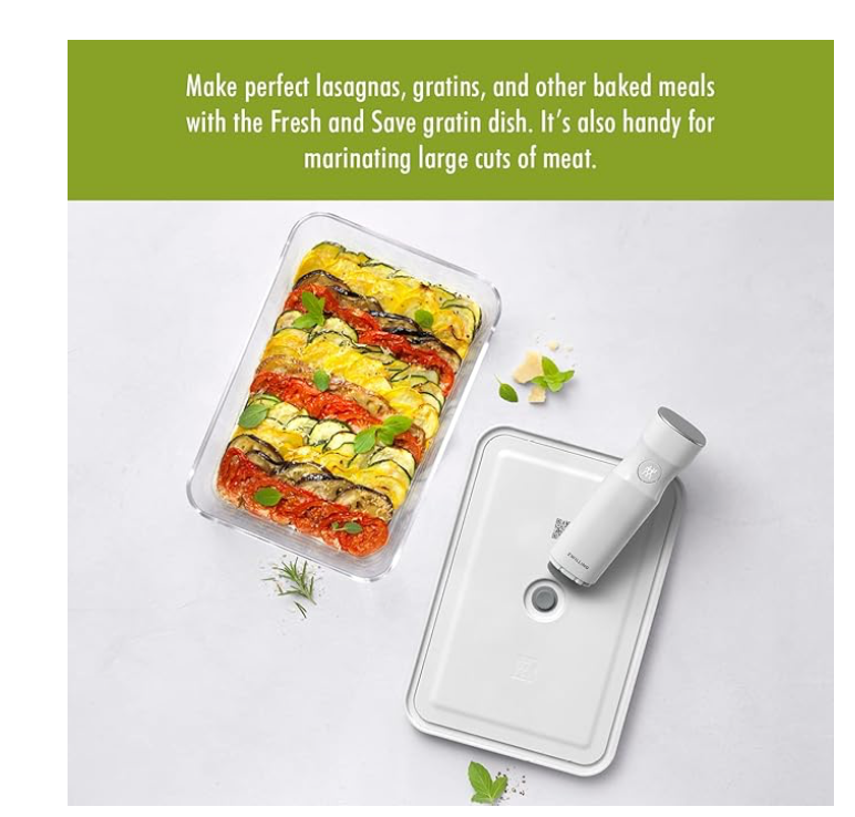Fresh & save Handheld Food Saver Vacuum Sealer Machine for Easy Storage