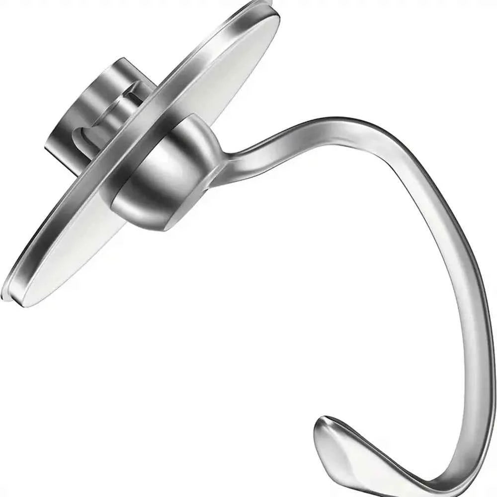 Premium Stainless Steel Dough Hook for Kitchenaid Mixers - Ideal for 4.5 & 5QT Models