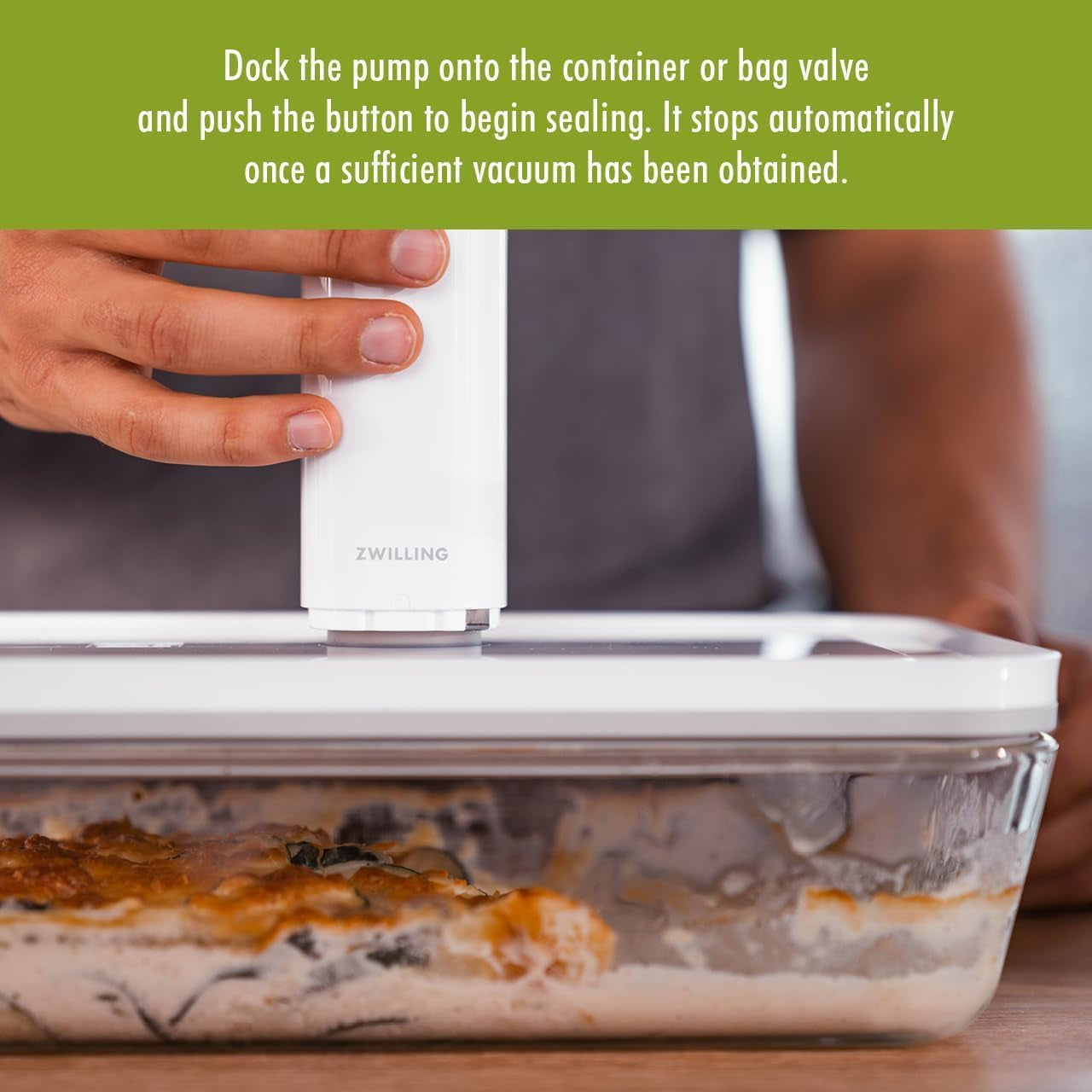 Fresh & save Handheld Food Saver Vacuum Sealer Machine for Easy Storage