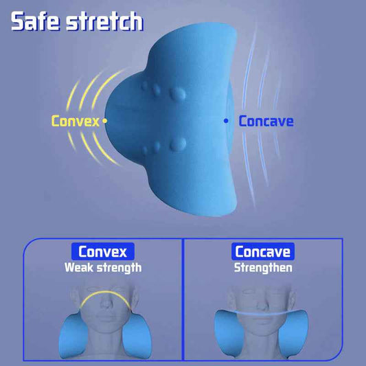 Ultimate Neck and Shoulder Relief: Cervical Spine Traction Stretcher for Pain Relief and Muscle Relaxation